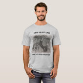 Van mijn koude dode handen!! t-shirt (Voorkant volledig)