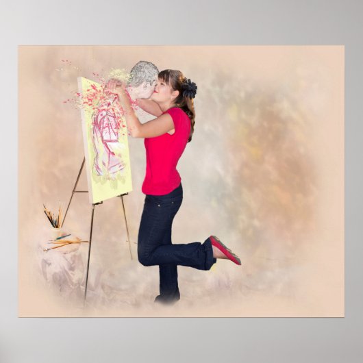 VAN MIJN KUNST HOUDEN POSTER (Voorkant)