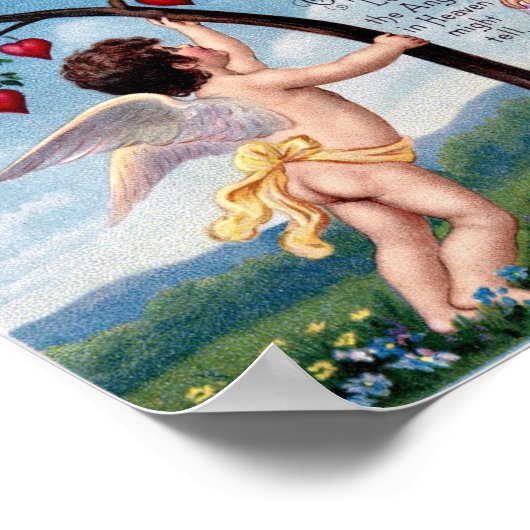 Van mijn liefde zouden de Engelsen in de hemel het Poster (Hoek)