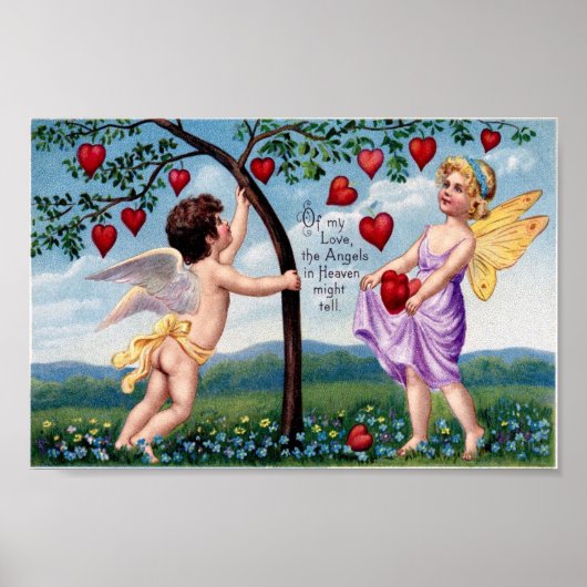 Van mijn liefde zouden de Engelsen in de hemel het Poster (Voorkant)