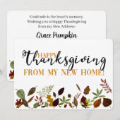 Van mijn Nieuwe Aankondiging van het Adres van de  (Voorkant / Achterkant)