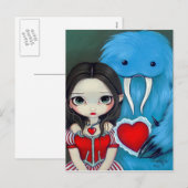 Van "mijn zeer Vreemd Valentijn" het Briefkaart (Voorkant / Achterkant)