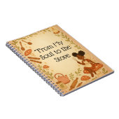 "Van mijn ziel naar het fornuis" Notitieboek (Rechterzijde)