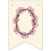 Van miss naar Mrs - boho floral Vlaggetjes (Derde vlag)