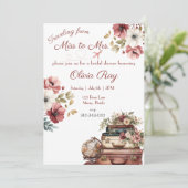 Van Miss naar Mrs, Vrijgezellenfeest, Reizen Kaart (Staand voorkant)