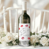 Van Miss tot Mrs. Bachelorette feest Wijn Etiket