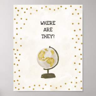 Van Miss tot Mrs Bruidsfeest Bord Poster