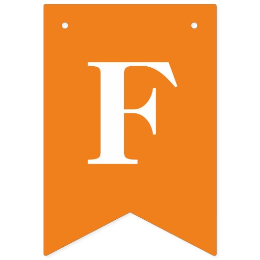 Van Miss tot Mrs. Vlaggetjes (Eerste vlag)