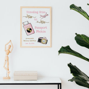 Van Miss tot Mrs Vrijgezellenfeest Adventure Foto Poster