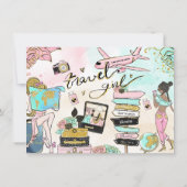 Van Miss tot Mrs Vrijgezellenfeest Advice Game Notitiekaartje (Achterkant)