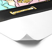 Van Miss tot Mrs Vrijgezellenfeest Reisgast Poster (Hoek)