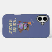Van modder tot glans Grappige tovenaar kikker heks Case-Mate iPhone Case (Achterkant (horizontaal))