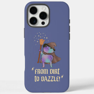 Van modder tot glans Grappige tovenaar kikker heks iPhone 16 Pro Max Hoesje