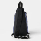 Van modder tot glans Grappige tovenaar kikker heks Sling Bag (Achterkant)