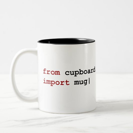 Van mok voor de invoer van kast - Python (Links)