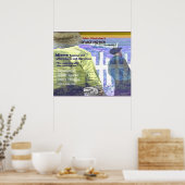 van muizen en Mannen Poster (Keuken)