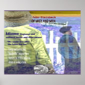 van muizen en Mannen Poster (Voorkant)