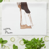 Van naar Prayers Towel Theedoek (Gevouwen)