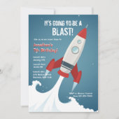 Van naar ruimteuitnodiging kaart (Voorkant)