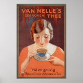 Van Nelle's Gebroken De  Kunstafdrukken van het Po Poster (Voorkant)