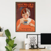 Van Nelle's Gebroken De  Kunstafdrukken van het Po Poster (Thuiskantoor)