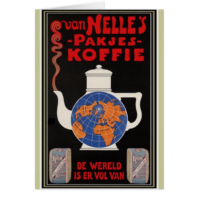 Van Nelle's koffie -  Adverteren (Voorkant)