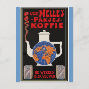 Van Nelle's koffie -  Adverteren Briefkaart