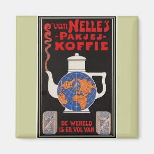 Van Nelle's koffie - Adverteren Magneet