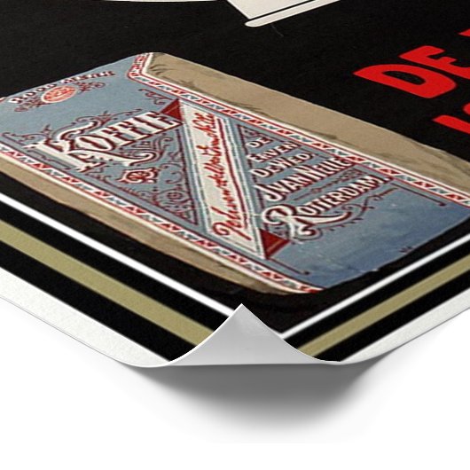 Van Nelle's koffie-Poster Poster (Hoek)