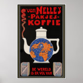 Van Nelle's koffie-Poster Poster (Voorkant)