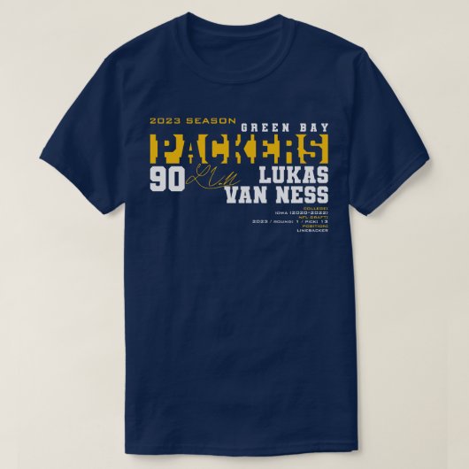 Van Ness Packers 2023 T-shirt (Design voorkant)