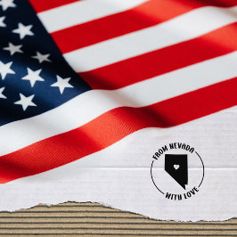 Van Nevada met liefde Rubberstempel
