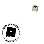 Van New Mexico met liefde Rubberstempel (Gestempeld)