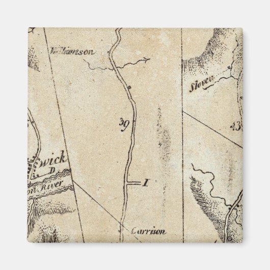 Van New York naar Kingston 43 Magneet (Voorkant)