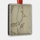 Van New York naar Philadelphia 49 Metalen Ornament (Rechts)