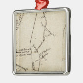 Van New York naar Philadelphia 49 Metalen Ornament (Links)