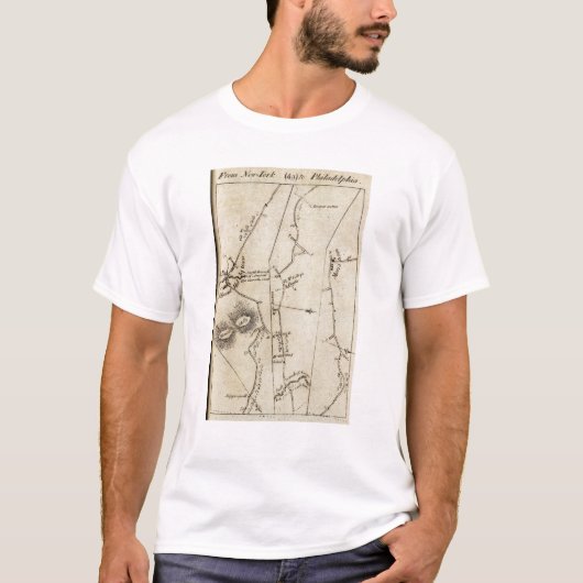 Van New York naar Philadelphia 49 T-shirt (Voorkant)