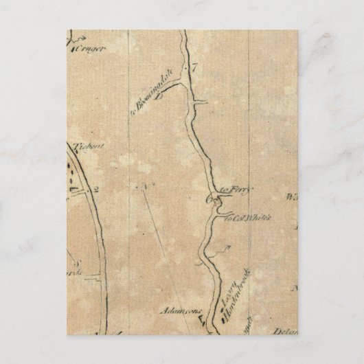 Van New York naar Stratford 1 Briefkaart (Voorkant)