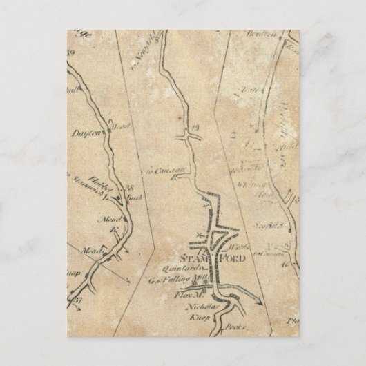 Van New York naar Stratford 4 Briefkaart (Voorkant)