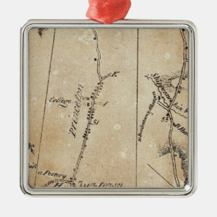 Van New York naar Trenton 44 Metalen Ornament