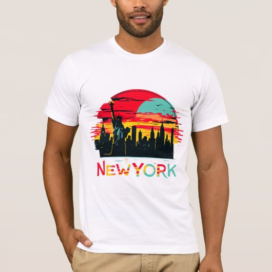 van New York T-shirt (Voorkant)