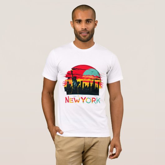van New York T-shirt (Voorkant volledig)