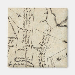 Van New York tot Philadelphia 50 Magneet