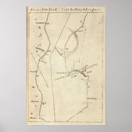 Van New York tot Poughkeepsie 12 Poster (Voorkant)
