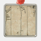 Van New York tot Poughkeepsie 9 Metalen Ornament (Voorkant)