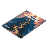 Van niemand naar iemand gepersonaliseerd onderzoek notitieboek (Linkerzijde)