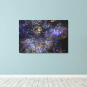 Van niets komen we 30×20 Canvasprint Canvas Afdruk (Insitu (Houten vloer))