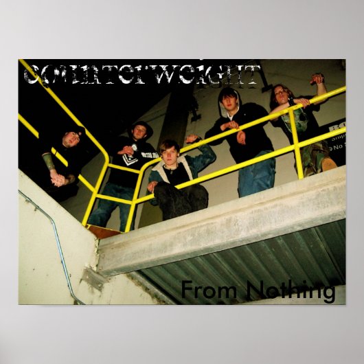 Van niets Poster (Voorkant)