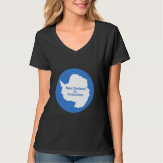 Van Nieuw-Zeeland naar Antarctica T-shirt