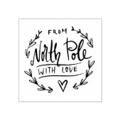 Van Noordpool met Liefde Rubberstempel (Afrduk)